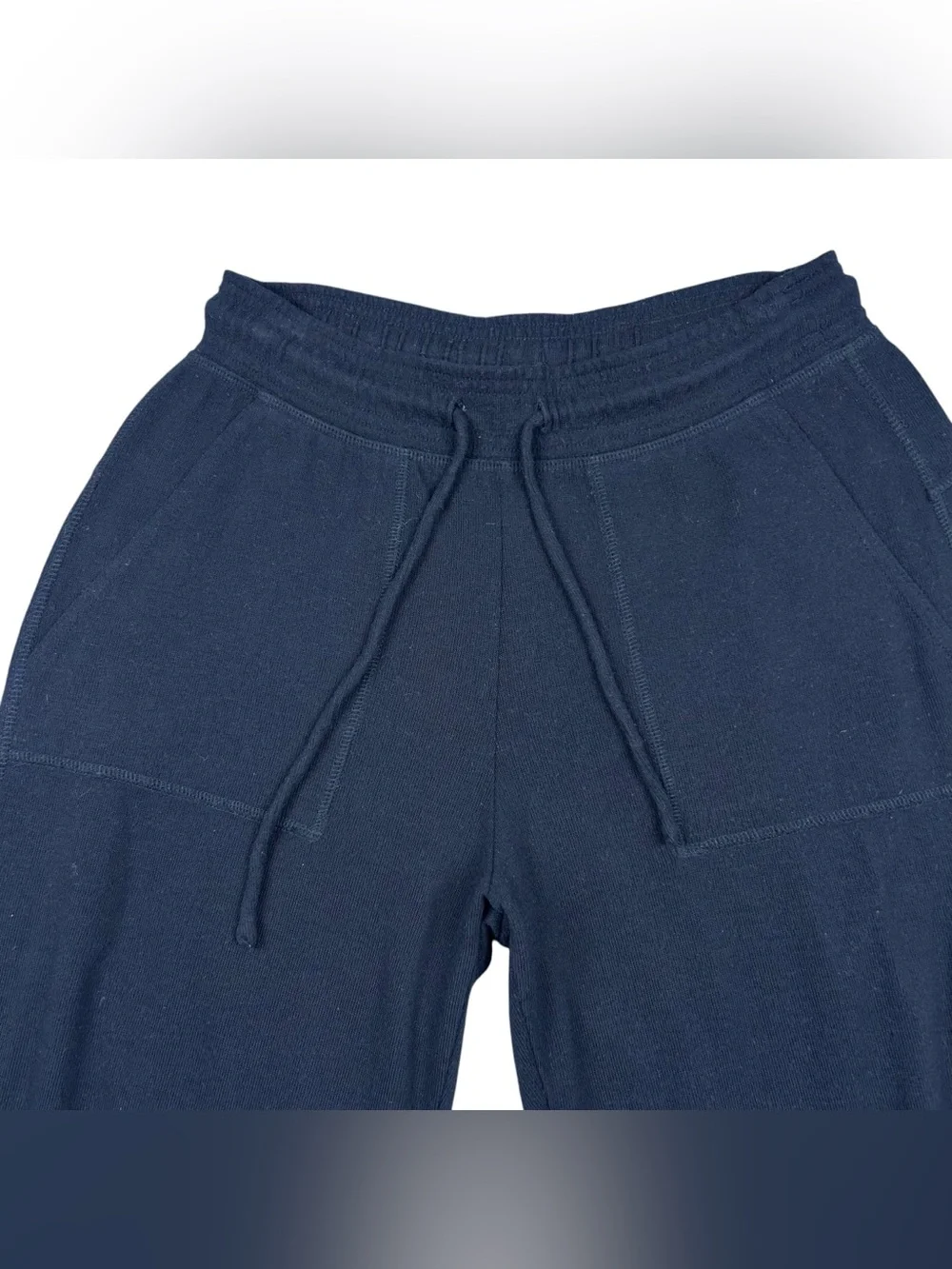 Alo Yoga Soho Jogger Sweatpants Small Black Alolux High Rise Ankle Lounge Pocket
